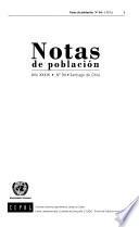 Notas de población