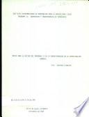 Notas para la Accion del Prgrama II en la Administracion de la Investigacion