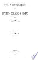 Notas y comunicaciones del Instituto Geológico y Minero de España