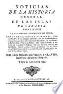 Noticias de la Historia General de las Islas de Canaria, etc
