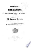Noticias historicas de la Republica Argentina
