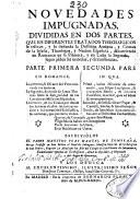 Novedades impugnadas
