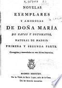 Novelas exemplares y amorosas