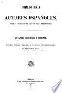 Novelistas posteriores a Cervantes. coleccion revisada y precedida de una noticia critico-bibliográfico