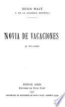 Novia de vacaciones