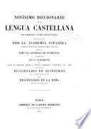 Novísimo diccionario de la lengua castellana