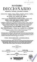 Novísimo diccionario geográfico, histórico, pintoresco universal