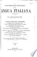 Nòvo dizionàrio universale della lingua italiana