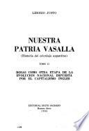 Nuestra patria vasalla