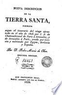 Nueva descripcion de la Tierra Santa formada según el itinerario del viaje... 1806 por J.A. de Clintenbrian..., 2