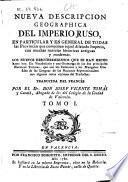 Nueva descripción geographica del Imperio Ruso...