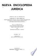 Nueva enciclopedia jurídica