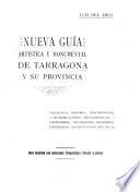 Nueva guía artística y monumental de Tarragona y su provincia