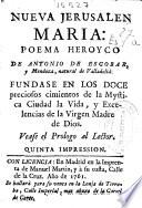 Nueva Jerusalen Maria