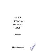 Nueva literatura argentina 2005