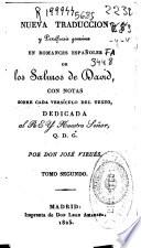 Nueva traducción y paráfrasis genuina en romances españoles de los Salmos de David