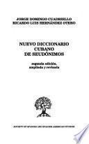 Nuevo diccionario cubano de seudónimos