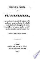 Nuevo Manual completo de Veterinaría [by Lebeaud] ... Traducido del Francés, etc