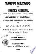 Nuevo método de gramática castellana