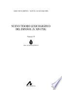 Nuevo tesoro lexicográfico del español: G-K
