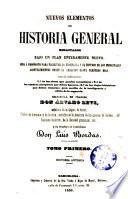 Nuevos elementos de historia general