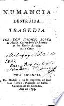 Numancia destruida