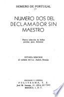 Número dos del declamador sin maestro