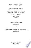 Obra completa: Glosa del mundo en torno, Artículos, 1-2, 1940-1959