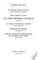 Obra completa: Las tres primeras novelas (1942-43-44)