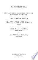 Obra completa: Viajes por España, 1 (1948-1952)