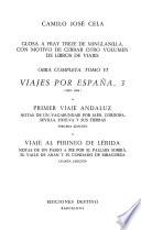 Obra completa: Viajes por España
