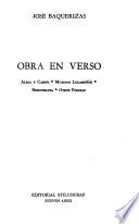 Obra en verso