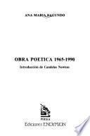 Obra poética 1965-1990