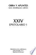 Obra y apuntes: -26. Epistolario1-3