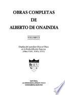 Obras completas de Alberto de Onaindia: Charlas del sacerdote doctor Olaso en la Radiodifusión Francesa (años 1946-1957)