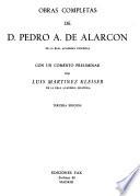 Obras completas de D. Pedro A. de Alarcón