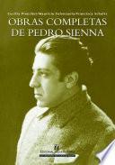 Obras completas de Pedro Sienna