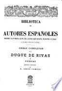 Obras completas del Duque de Rivas