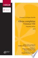 Obras completas VIII. Tragedias sueltas