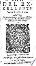 Obras ; con annotaciones y emiendas de Francisco Sanchez