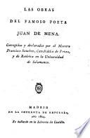 Obras corregidas y declaradas por Francisco Sanchez