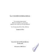 Obras de Alberto J. Pani: La cuestión internacional