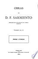 Obras de D. F. Sarmiento