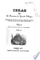 Obras de D. Francisco de Quevedo Villegas ...