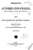 Obras de D. Francisco de Quevedo Villegas