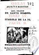 Obras de el V.P. ... fray Luis de Granada del Orden de Santo Domingo
