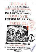Obras de el V.P. maestro Fray Luis de Granada ... tomo 1. \\-27.]