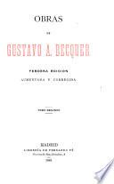 Obras de Gustavo A. Becquer...