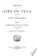 Obras de Lope de Vega publicadas por la Real Academia Española