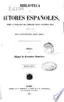 Obras de Miguel de Cervantes Saavedra